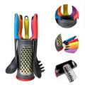 Nylon Kitchen Utensil Set with Multifunction Storage Holder