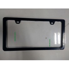 Different Shape Black Car License Plate Frame Frames Holder with ABS 312X160mm