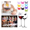 Food Grade Butterfly Silicone Glass Marker for Party