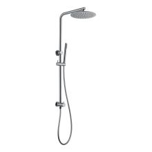 Brushed Nickel Shower System Adjustable Shower Mixer Tap