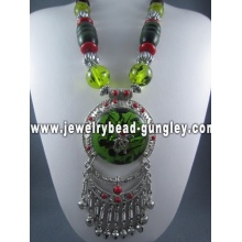 Wood necklaces fashion jewelry