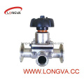 3A Apporved Sanitary Ss316L Various Triclamp Diaphragm Valve