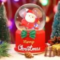 Santa Claus Resin Crystal Ball Home Decoration