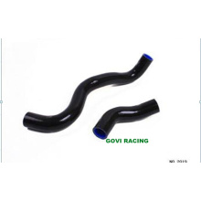 Connecteur de tube de tuyau en silicone pour radiateur noir pour Toyota Markii Jzx100