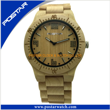 2016 Reloj de madera digital y Eco-Friendly &amp; 100% de madera natural Reloj de pulsera