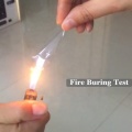 Película de poliéster transparente de retardante anti fuego a fuego