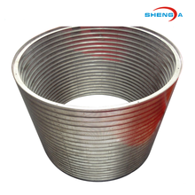 Aço inoxidável Johnson Screen Basket Strainer