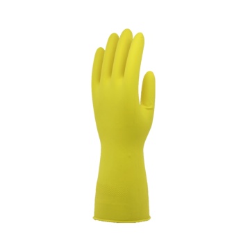 Gants de latex ménagers polyvalents trempés / vaporisés gants de lavage des gants