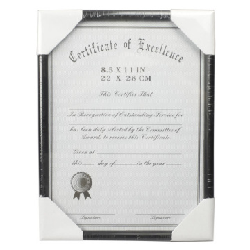 Competitive Price 8.5x11 Inch Certificate Frame