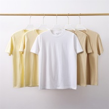 100%Pure Cotton Soft casual blank Custom T Shirt