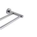 Stainless Steel Double bar Towel Racks Holder Shelf