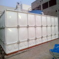 GRP panel type water tank with flanges