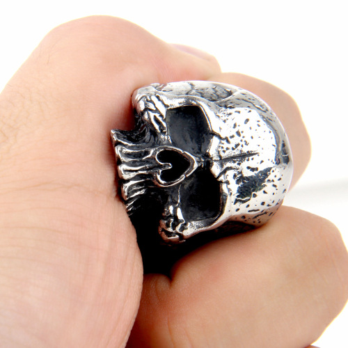 925 Sterling Silver Skull Ring