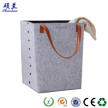 High quality felt storage basket bag