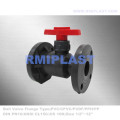 PVC Ball Valve Flange DIN PN10 DN50