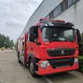 Truk Single Bridge Water Tank Feuerwehrwagen