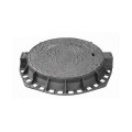 EN124 D400 ductile iron casting round manhole cover