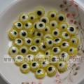 7 * 10 MM Resina Evil Eye Beads com 1.5 MM de orifício