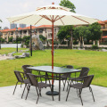 Outdoor Patio Umbrella Sunshade Combination