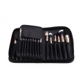 PU Makeup Brush Organizer Holder Pouch with Flap