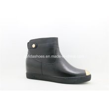 Novo Causal Comfort Leather Women Short Boots