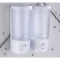 ABS Double Transparent Bathroom Soap Dispenser