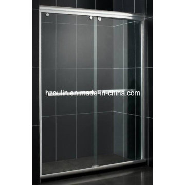 Shower Door Glass (SD-300 white aluminum)