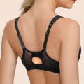 In-stock plus size U neck cup sport bra