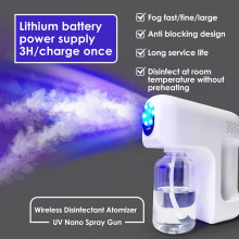 Alcohol sterilizer nano spray UV Disinfection gun