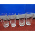 Handmade Pressed Drinking Glass Cup Glassware Kb-Hn0549