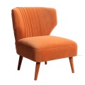 Modern Leisure Single Sofa Restaurant Hotel Wooden Chairs