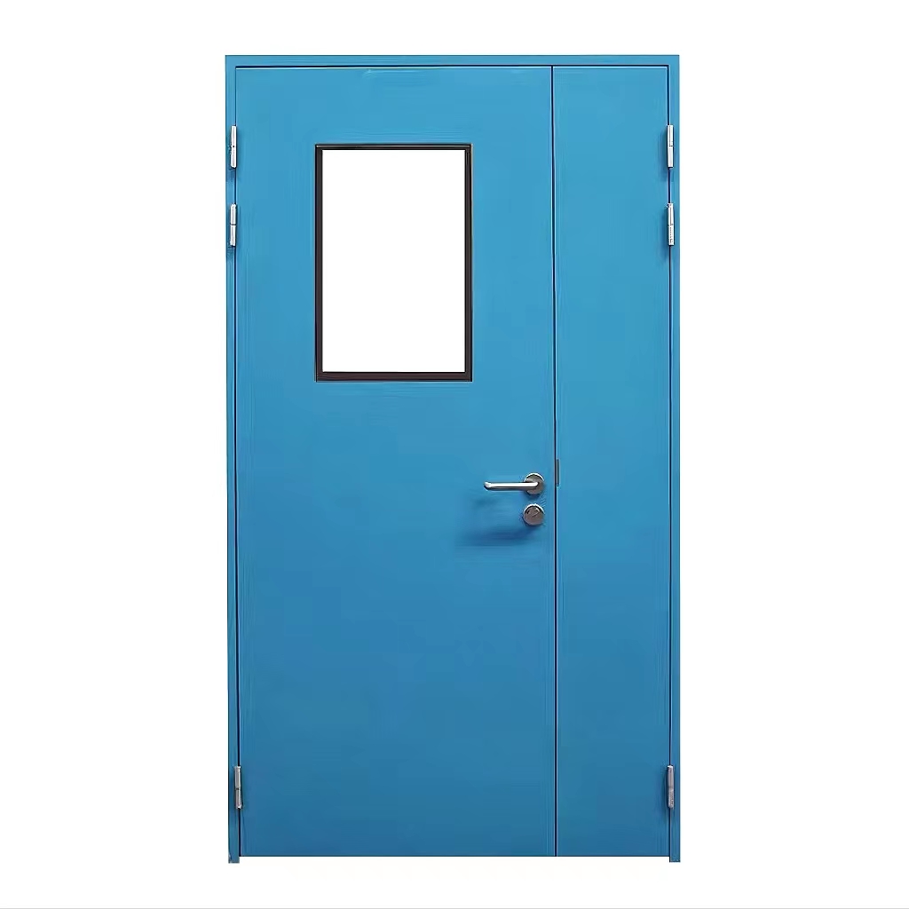 Medical steel unequal double clean door20 Medical steel unequal double clean door20