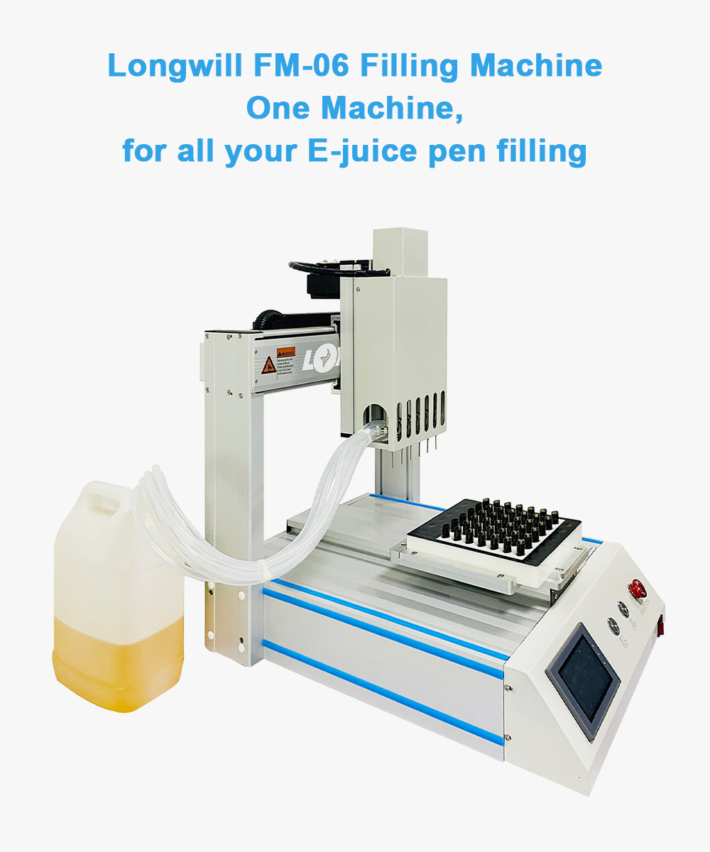 6 Heads Disposable vape filling machine 6 Heads Disposable vape filling machine