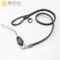 Customized fashion zipper lanyard for phone holder