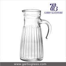 1L Glas Wasserkrug mit Griff