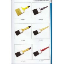 High Quality Angle Sash Paint Brush with Wooden Long Handle