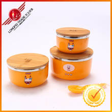 High Quality PP Material Bowls com Ss Inner