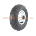 rubber wheel steel rim