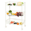 Epoxy Metal Wire Fruit and Vegetable Basket Holers pour affichage en gros