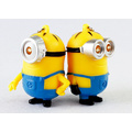 Minion Silicone Key Chain with CE RoHS FCC