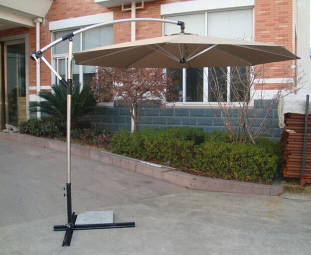 Garden Hanging Luminous Shining Frame Sun Umbrella