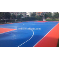 Males de campo de baloncesto de enclavamiento al aire libre