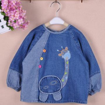 Lovely Denim Animal Printed Baby Unisex Outerwear