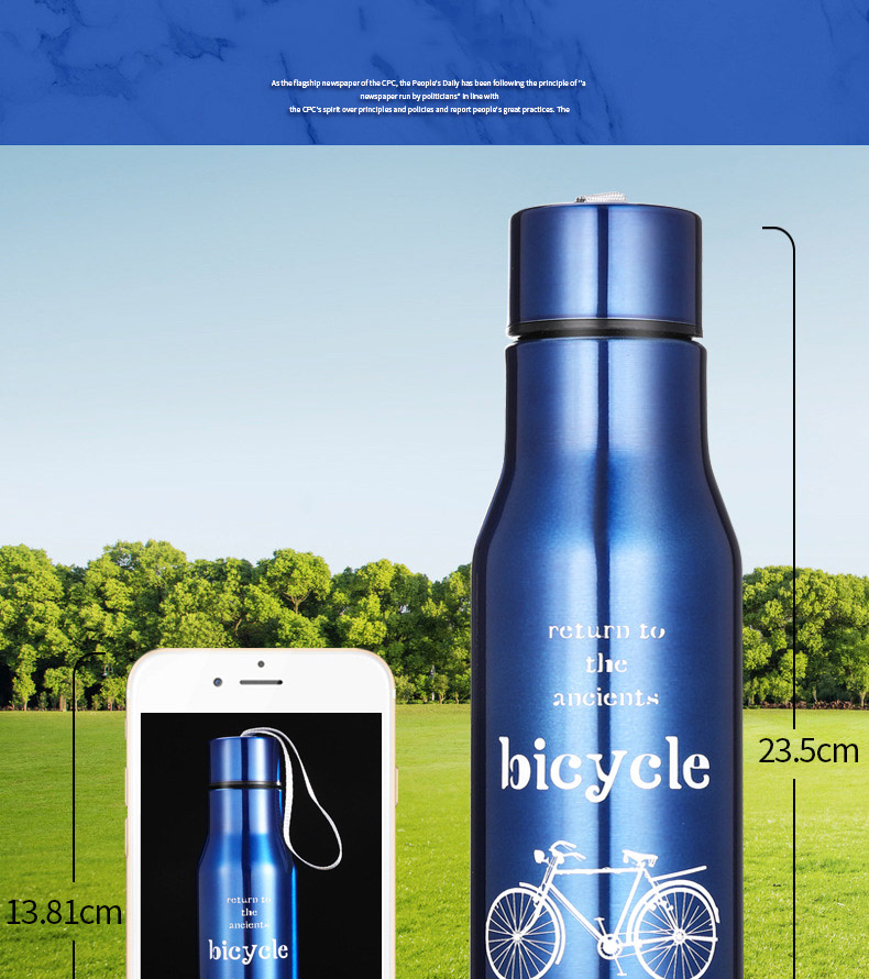 Metal Sport Water Bottles