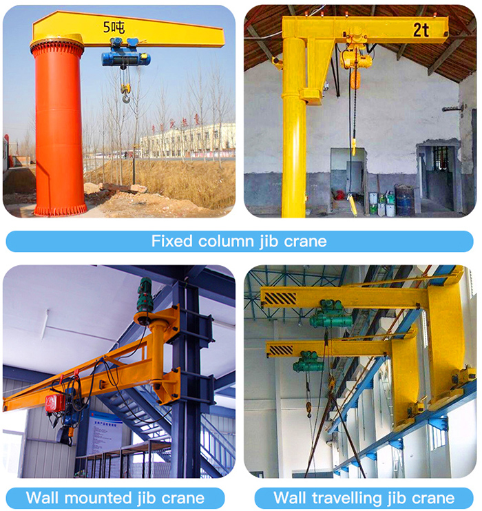 fixed pillar jib crane