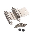 Face Mount Self Closing 3/8" Inset Cabinet Hinges