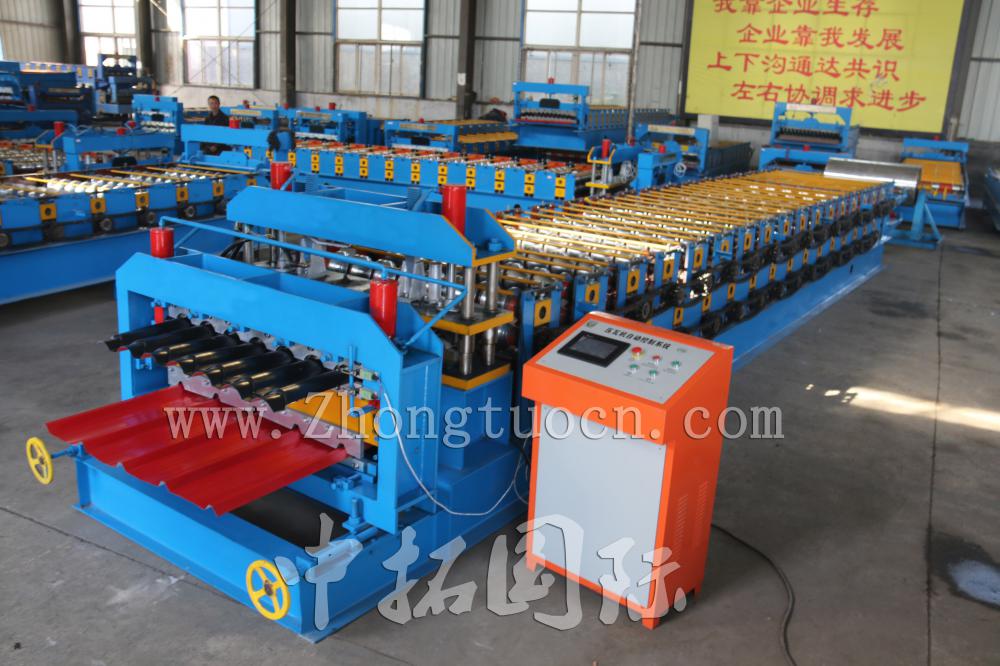 Double Layer Roll Forming machine (16)