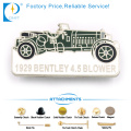 Bentley Blower Pin Badge in Ancient Style with Car Shape