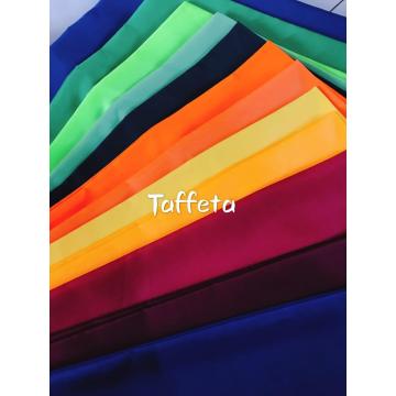 100% Polyester Microfiber Dyed Taffeta