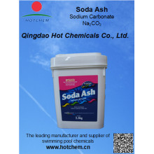 Produits chimiques pour piscine pH Plus Soda Ash